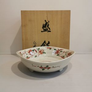 大碗 [赤绘] [仁峰] [全新/木盒装]