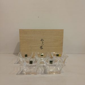 迷你碗 [HOYA] [水晶玻璃] [套] [五件入] [全新/盒装]
