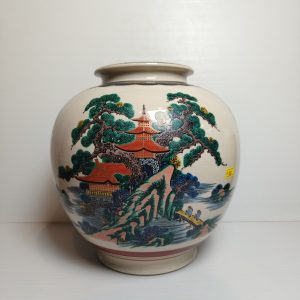 大花瓶 [九谷烧] [清华]