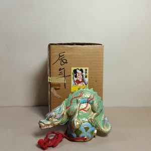龍 [陶土手绘] [博多人形] [全新/盒装]