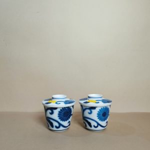 茶碗蒸 [陶瓷] [套/两件入]