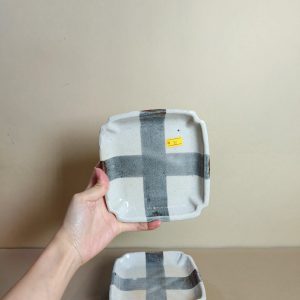 小盘 [白釉陶] [套/五件入]