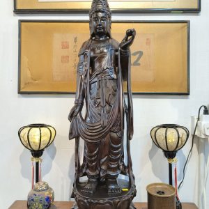 日光菩萨 [实木雕刻]