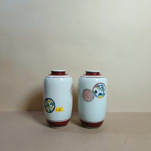 花瓶 [九谷烧] [套]