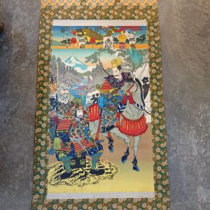 卷轴 [印刷] [卷轴有破,不伤图画]