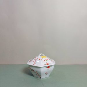 六角盖物 [陶瓷]