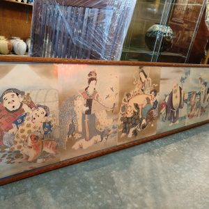 画像 [七福神] [早期印刷/老木框]