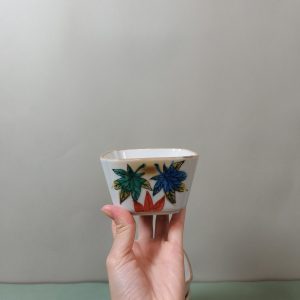 方皿 [九谷秋月] [套/五件入]