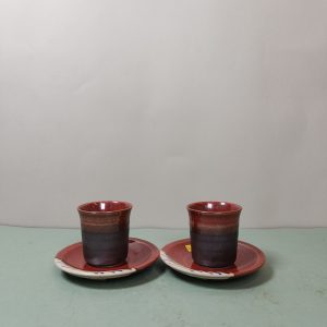 小茶杯 [陶土] [套/两件入]