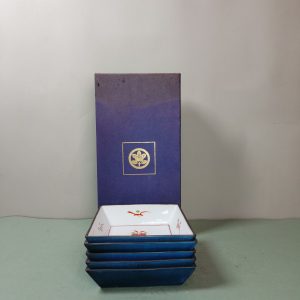 方皿 [橘吉] [套/五件入] [全新/盒装]