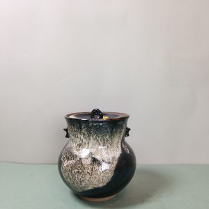 水指 [黑釉窯变]