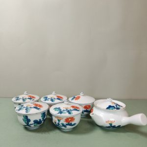 茶具组 [華山窯] [1茶壶5盖杯] [杯薄胎][套]