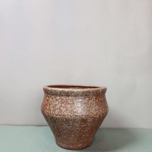 插花器 [信樂烧] [附送剑山] [用过痕迹，半价出售]