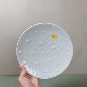 中盘 [青瓷暗花]