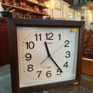 挂钟 [Seiko] [电池/木框]