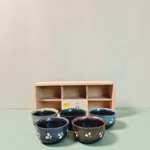 小钵 [陶瓷] [套/五件入] [全新/木盒装]
