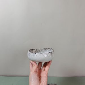 小钵 [白釉陶土][套/两件入]