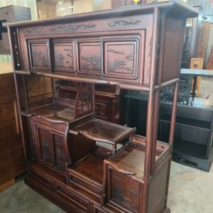 实心木茶橱 [重]