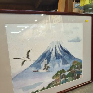 纸艺 [富士山] [有湿斑,便宜出售]