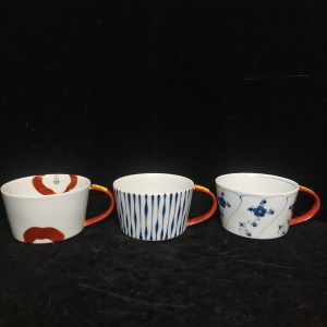 杯碗 [陶瓷/手绘] [是杯，也是碗]  [套/三件入]
