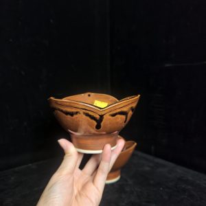 高脚造型小碗 [裂瓷] [套/两件入]