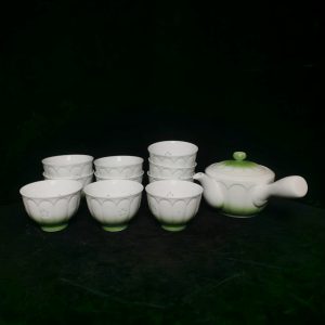 茶具组 [日本米桶] [1壶10杯] [全新/盒装]