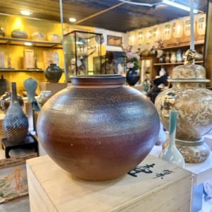 大花瓶 [备前烧] [全新/木盒装]