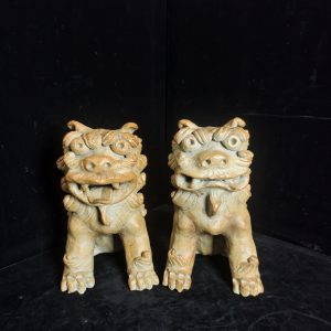 风狮爷 [柴烧陶土] [套]