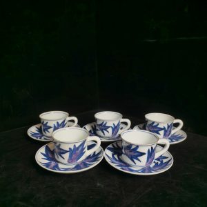 迷你咖啡杯 [手绘] [有田烧] [套/五件入] [全新/盒装]