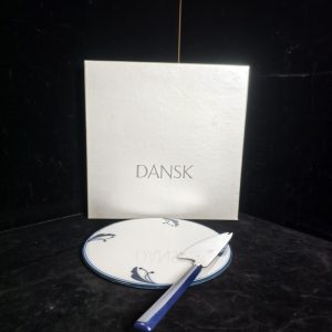 蛋糕盘 [Dansk] [全新/盒装]