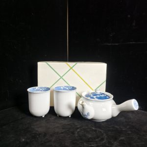 茶具组 [有田烧] [1壶2杯] [全新/盒装]