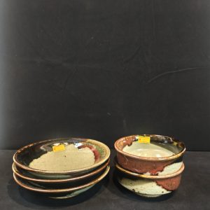 窑变陶土 [3小盘2碗]