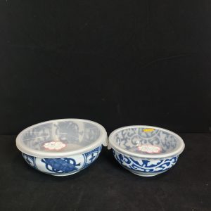 母子带盖碗 [有田烧] [套]