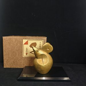 老鼠 [铁器][全新/盒装] Mouse Ornament [Cast Iron][Brand new / Boxed]
