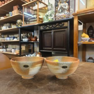 碗 [信樂烧][套/两件入] Bowls [Shigaraki Ware][Set of 2]