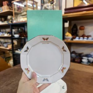 小盘 [Hanae Mori] [瓷器][套/五件入] [全新/盒装] Small Plates [Hanae Mori] [Porcelain][Set of 5] [Brand new/Boxed] 