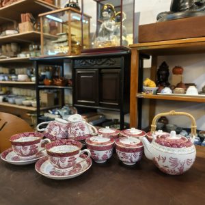 Nikko Japan [Double Phoenix] [1茶具组5咖啡杯][套] Nikko Japan [Double Phoenix] [1 Teapot + 5 Coffee Cups Set][Set] 