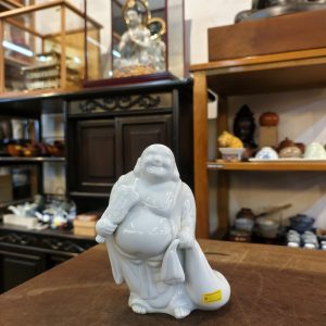 小佛像 [弥勒] [锅岛烧] Small Buddha Statue [Maitreya] [Nabeshima Ware]