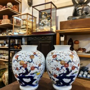 花瓶 [深川制][套/两件入] Vase [Fukagawa Seiji][Set of Two Pieces] 