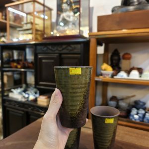 高杯 [粗陶绿釉] Tall Cups [Coarse Pottery Green Glaze]