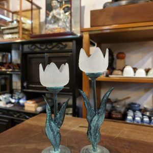 烛台 [铜/玻璃制][套] Candle Holders [Copper / Glass][Set]