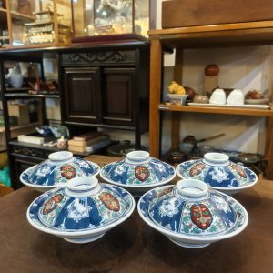 盖碗 [瓷器][套/五件入] Gaiwan Set [Porcelain][Set of 5] 