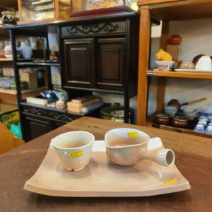 [秋烧] [1茶盘1公道杯1茶杯][套] [Akishoyaki] [1 Tea Tray, 1 Fairness Cup, 1 Teacup][Set] 