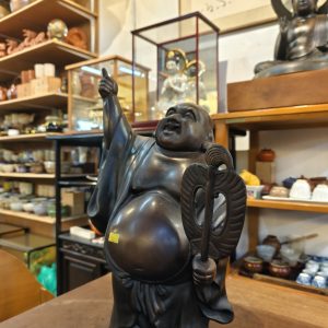 布袋 [七福神之一] [铁器] Hotei Figurine [Iron]