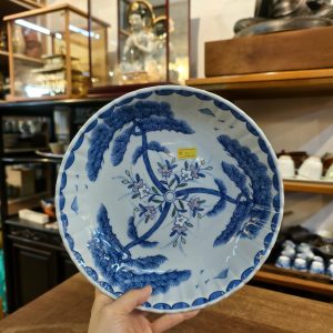 高脚盘 [華山] [手绘] Pedestal Plate [Kazan] [Hand-Painted]