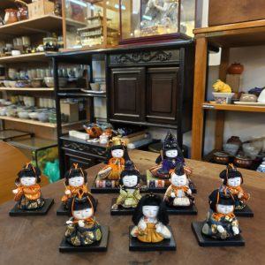 日本摆件小娃娃 [套] Japanese Doll Figurine Set [Set]