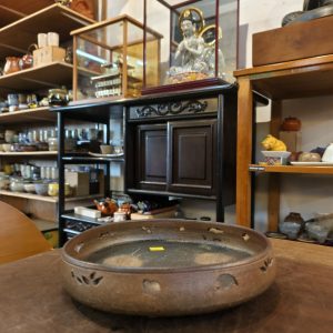 花器 [柴烧] Flower Vessel [Wood-Fired Pottery]