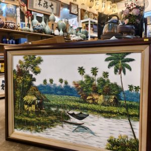 油画 [木框] Oil Painting [Wooden Frame]