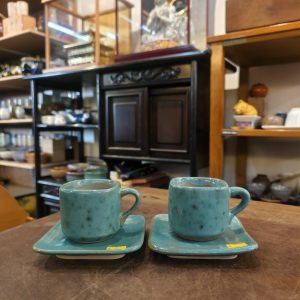 咖啡杯 [陶土窑变] [套/两件入] Coffee Cup [Kiln-Changed Pottery] [Set of 2] 