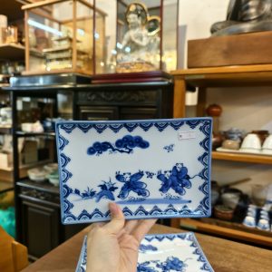 长盘 [锅岛烧] Long Plate [Nabeshima Ware]